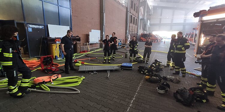 Nachbesprechnung Brandübung