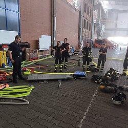 Nachbesprechnung Brandübung