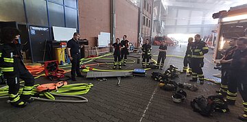 Nachbesprechnung Brandübung